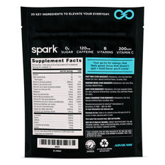 AdvoCare Spark stick-pack close-up, citrus flavor for quick energy.