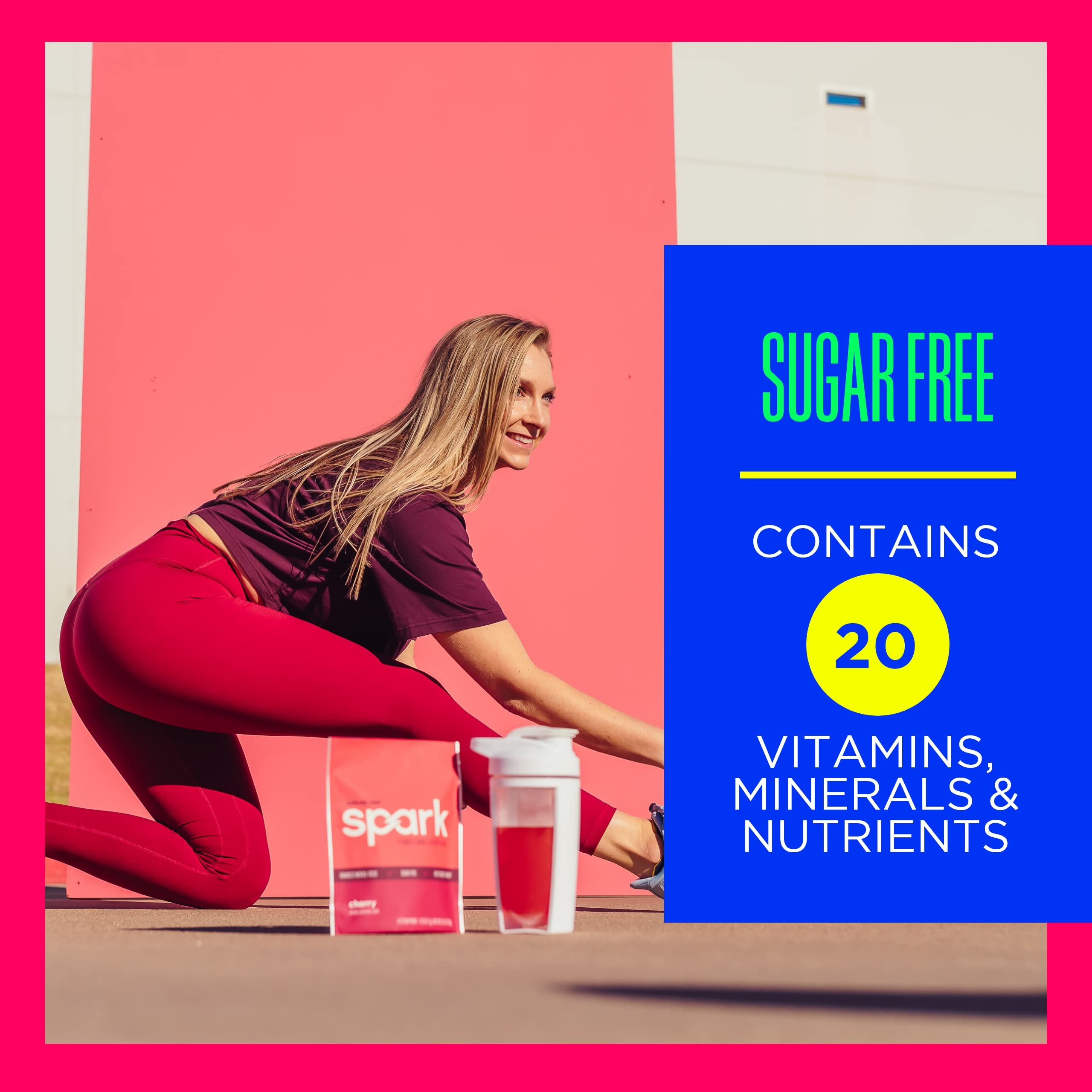 AdvoCare Spark zero sugar formula fueling you without sugar crash