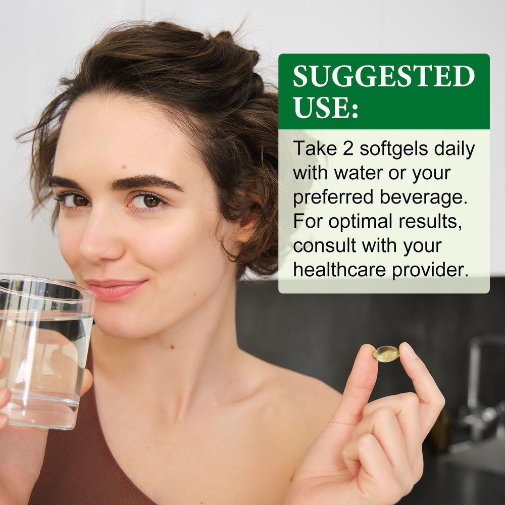 aebefbaw oregano oil softgels pour into glass for daily use