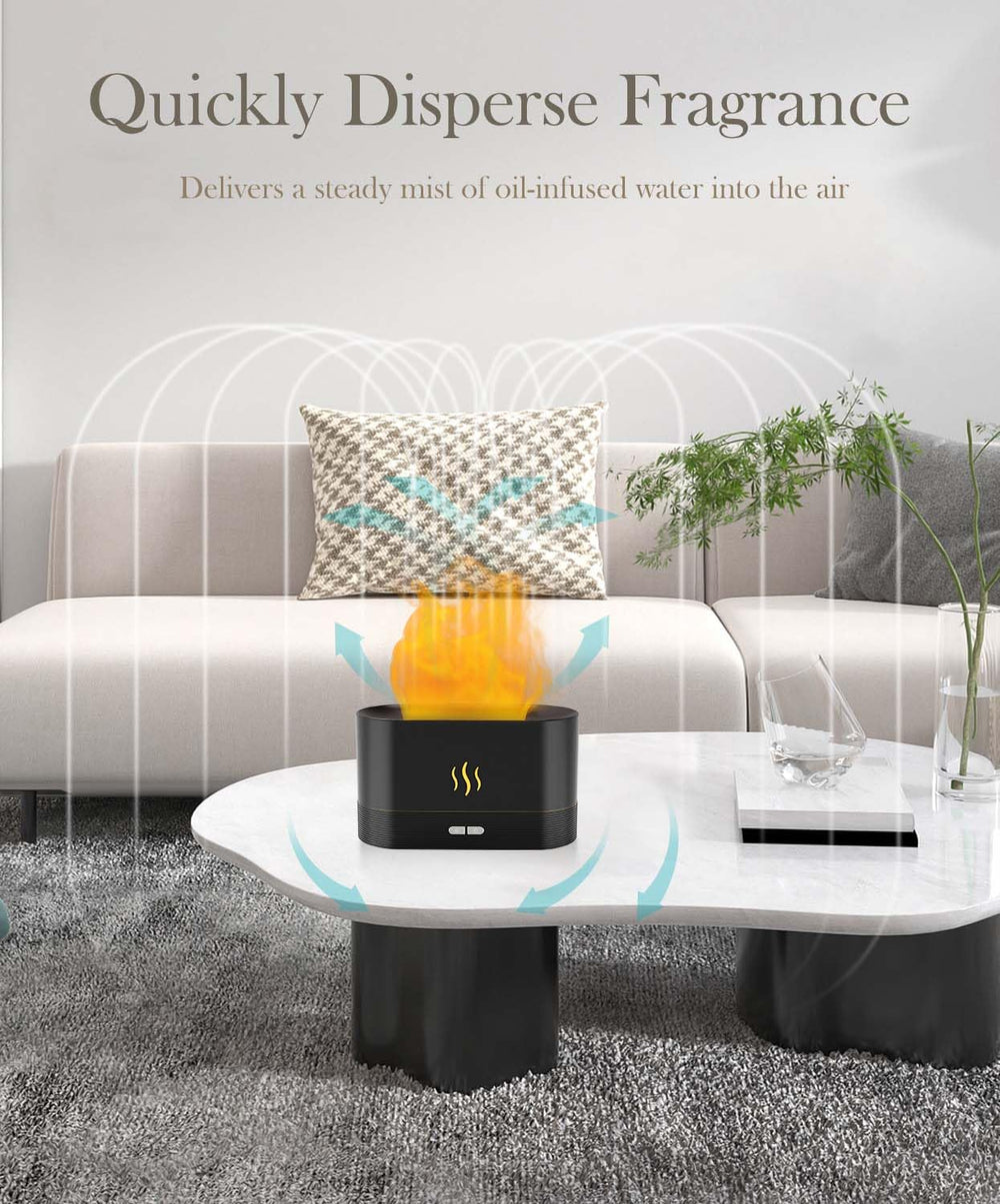 Aegci diffuser demonstrates diffused aroma and humidity for comfortable spaces.
