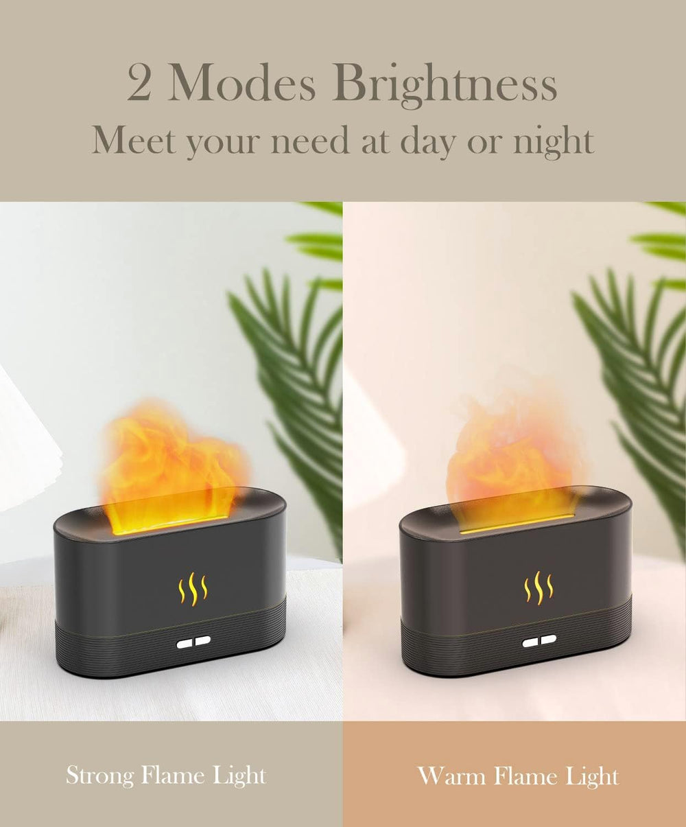 Aegci diffuser with two light modes offers customizable mood lighting for evenings.