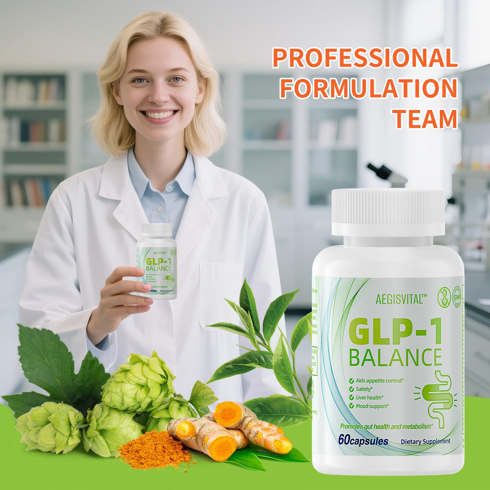 Aegisvital clean formula label emphasizing minimal ingredients.