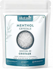AEJESOP Menthol crystal 100g close-up for spa rituals and refreshing aromatherapy