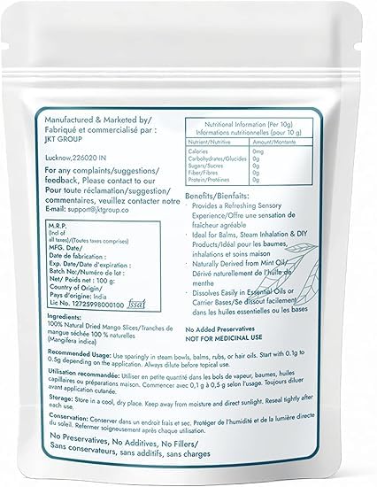 AEJESOP Menthol crystal diffusion in steam room for respiratory relief and cooling