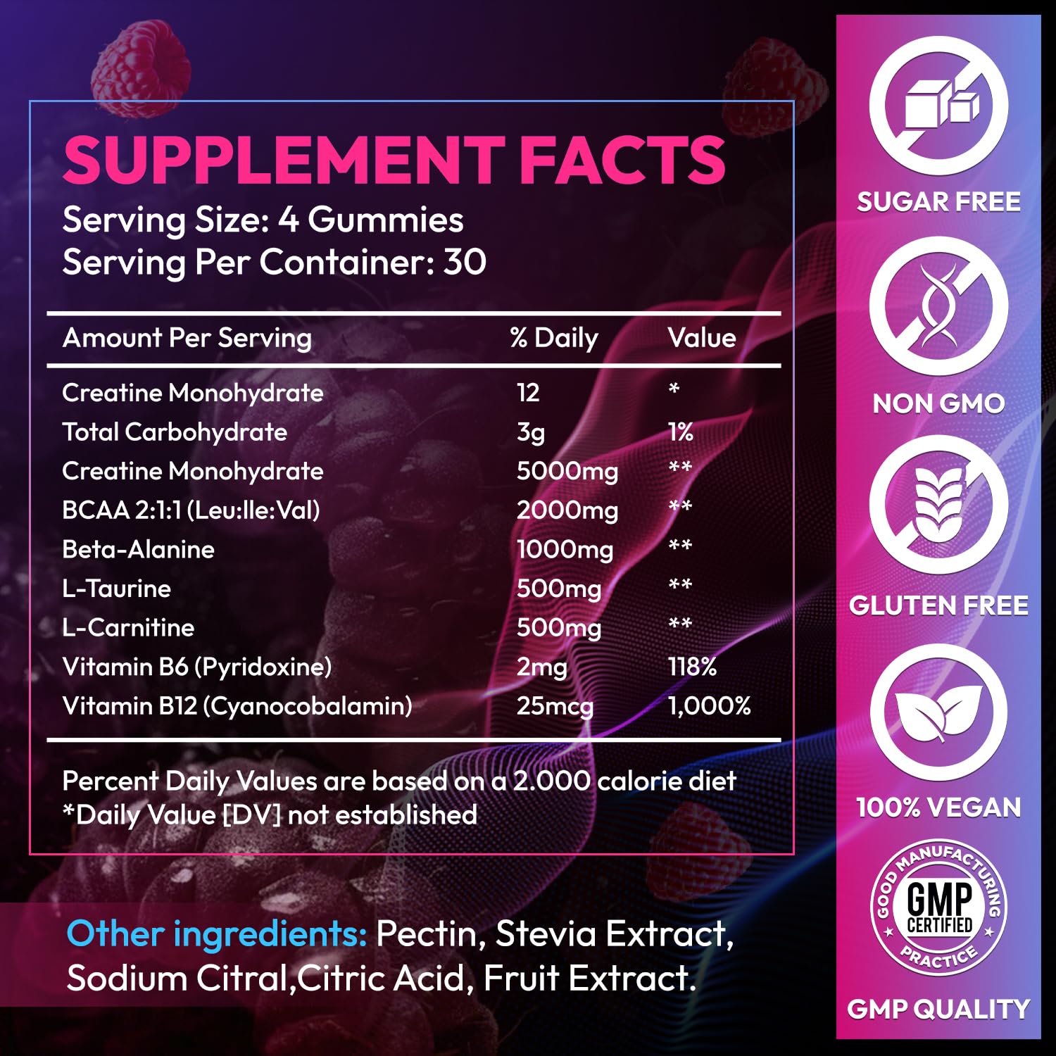 Sport-scene with AEQNJV Creatine Gummies Monohydrate for training performance