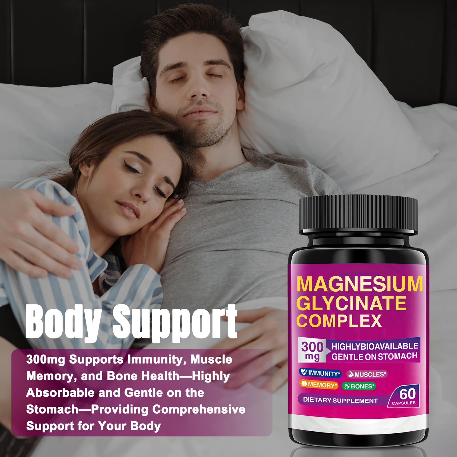 Morning calm scene with AEQNJV magnesium for daily balance.