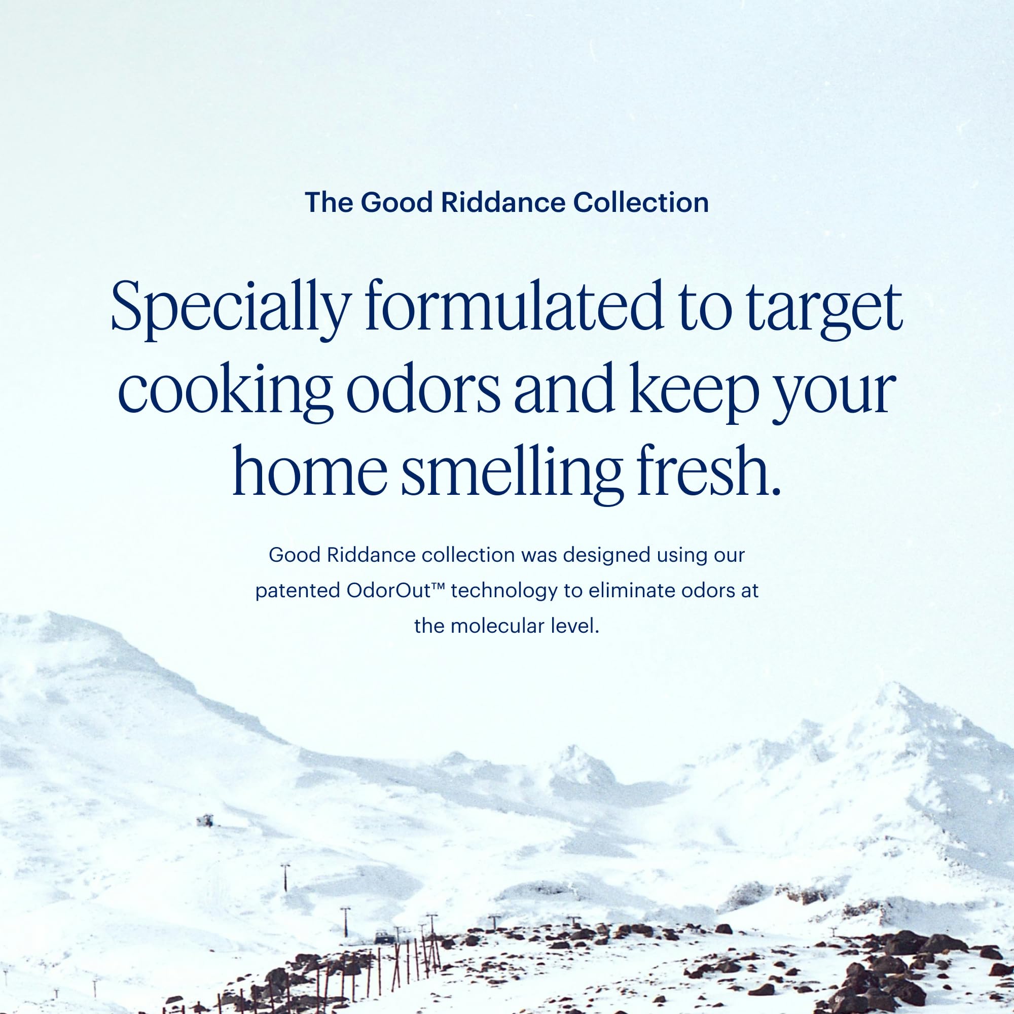 AERA Good Riddance diffuser with microdroplet technology for even scent distribution.