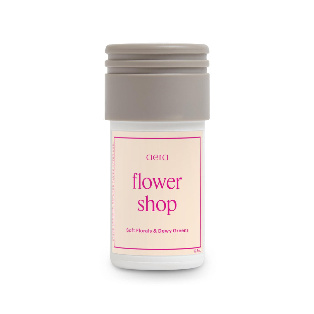 AERA Flower Shop refill bottle with key lime and cool mint for a refreshing space.