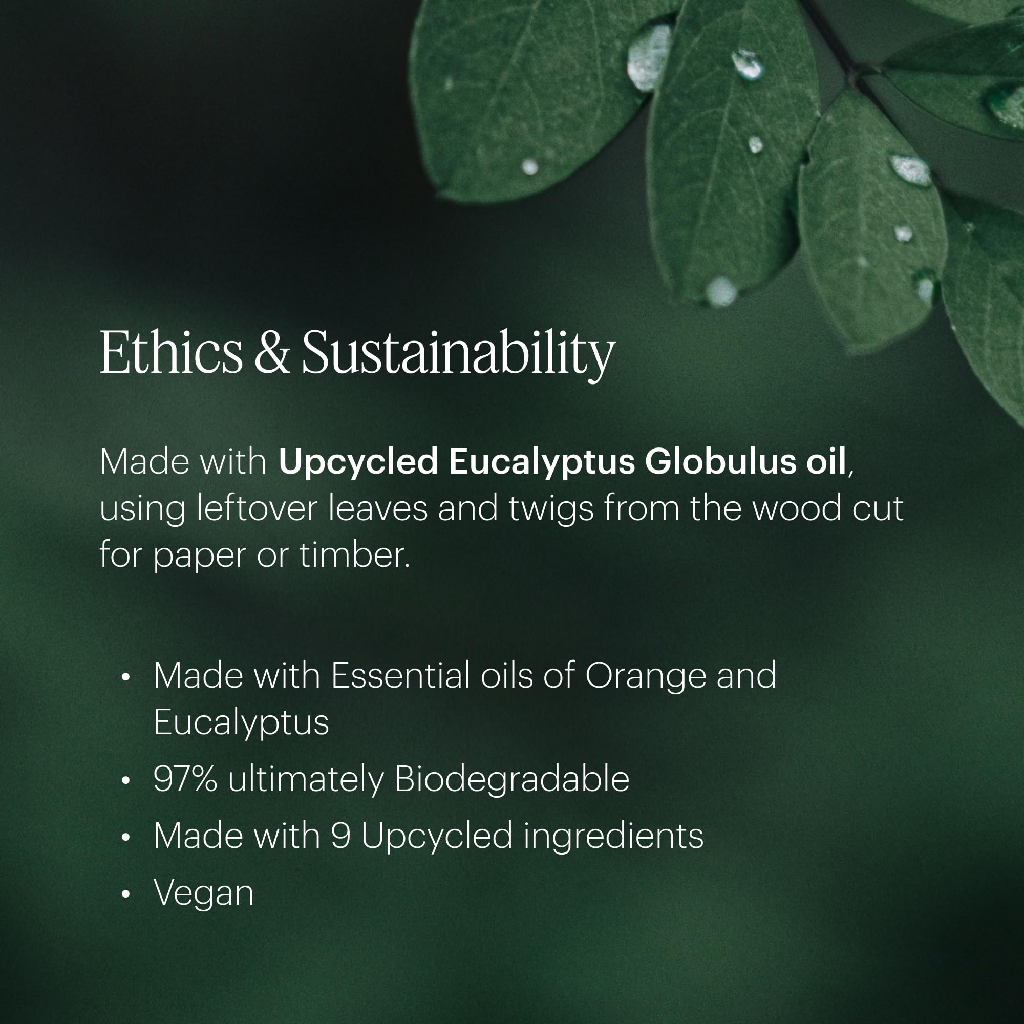 AERA Good Riddance eco-ingredients highlight sustainable sourcing for mindful homes.
