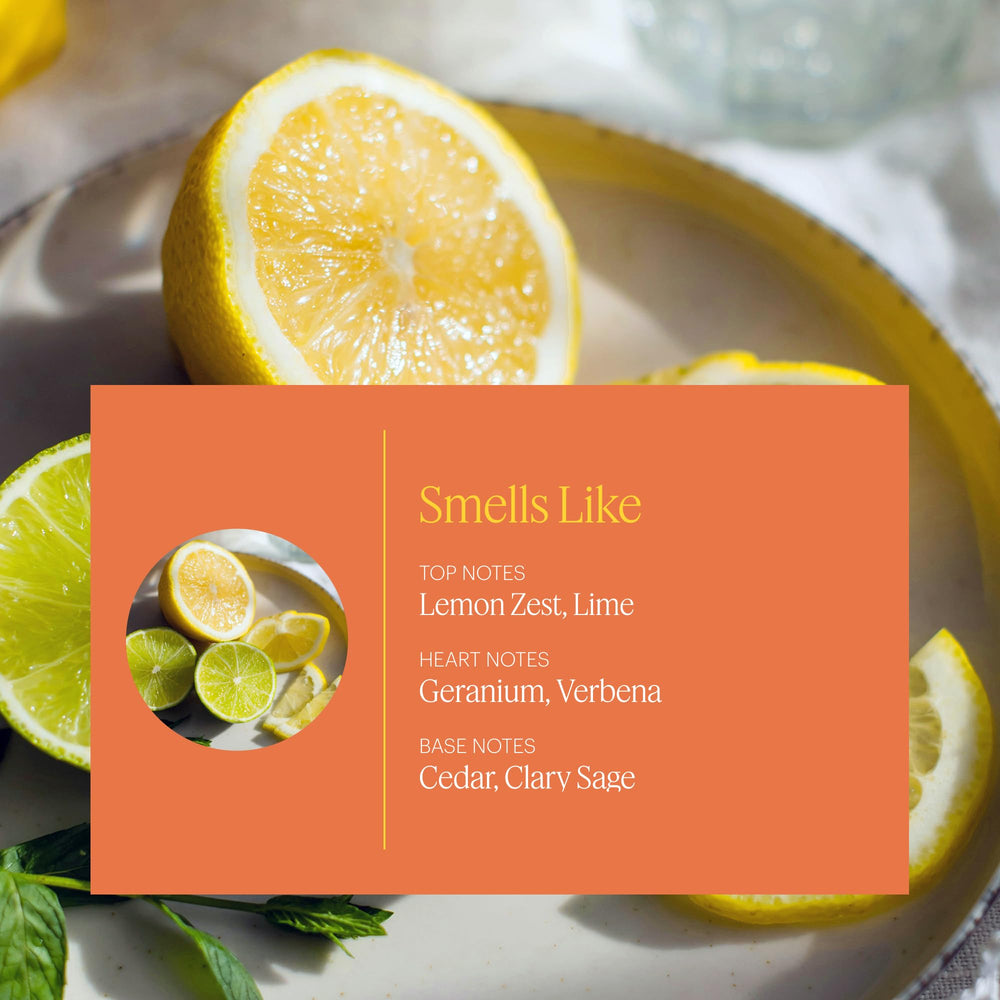 Aera Mini Citrus diffuser application shows even fragrance dispersion for a calm room