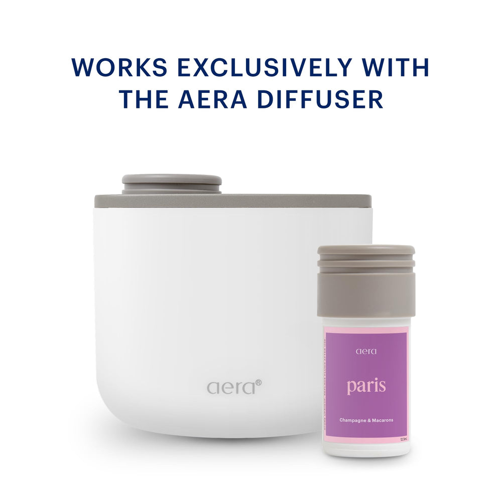 AERA Paris fragrance essence—notes of champagne and macarons.
