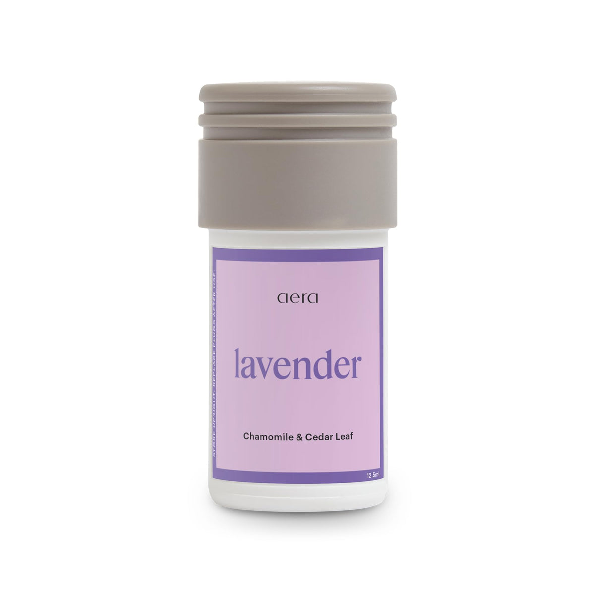 Aera Mini Lavender fragrance refill image highlighting Provence lavender notes for calming ambiance.