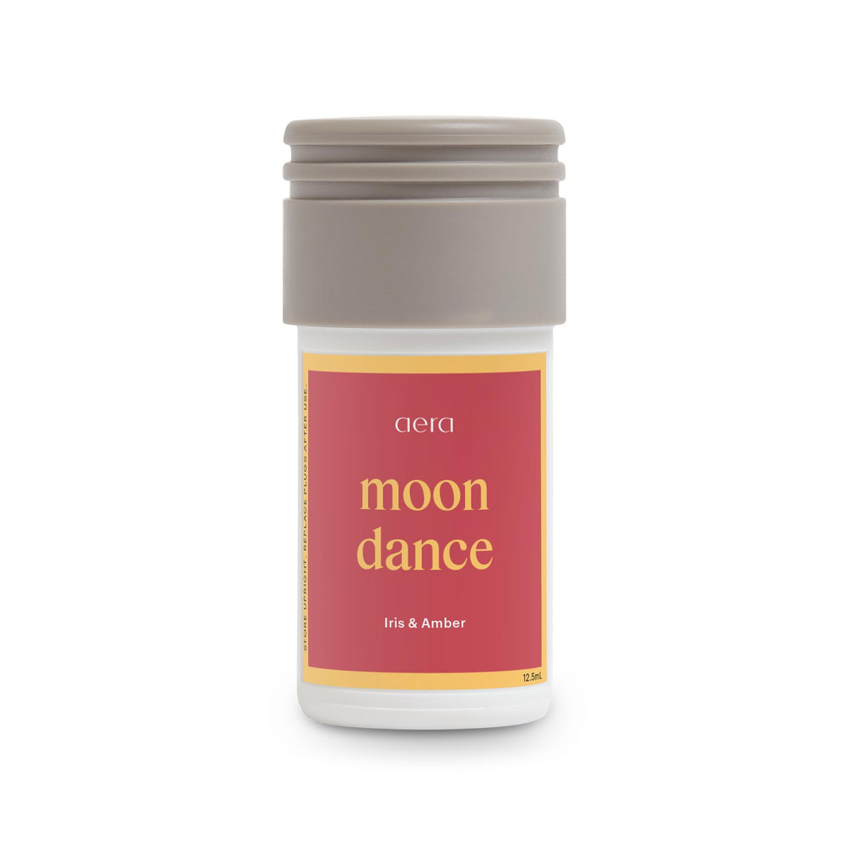 Aera Mini Moondance amber vanilla bottle delivers a warm, inviting home ambiance