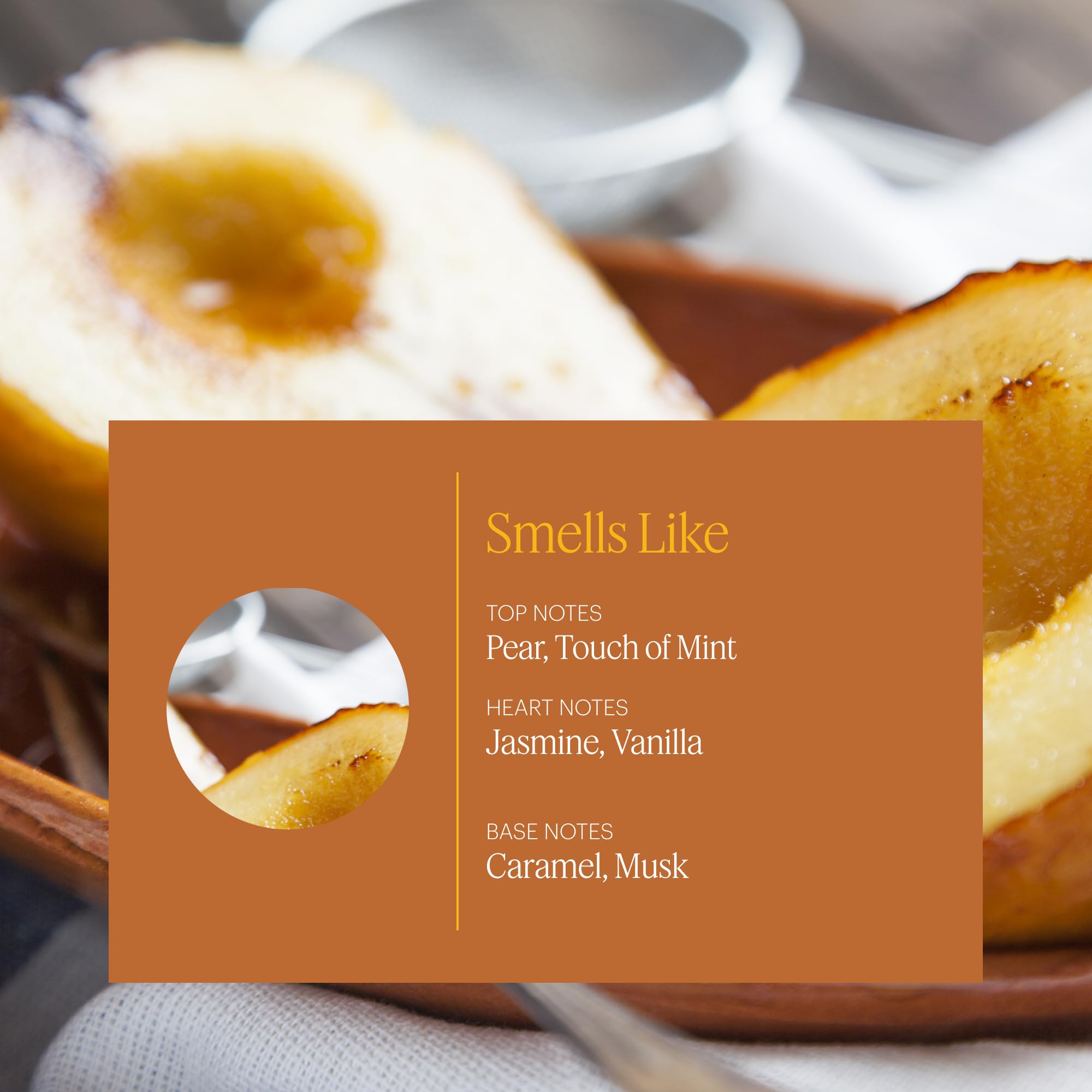 AERA Mini Pear Brulee refill pack for easy, extended fragrance in living spaces.