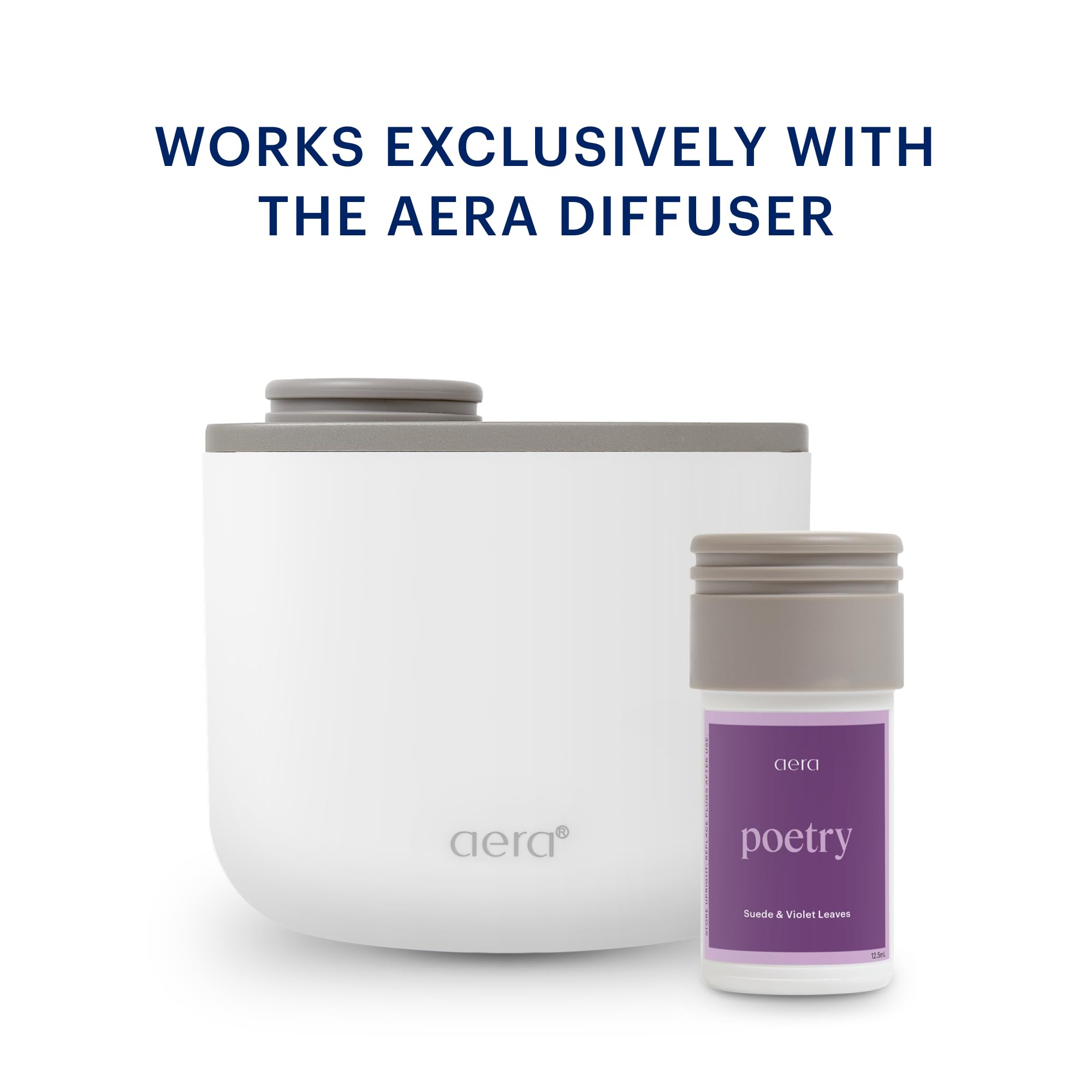 Aera Mini Poetry microdroplet technology image highlights precise scent diffusion.