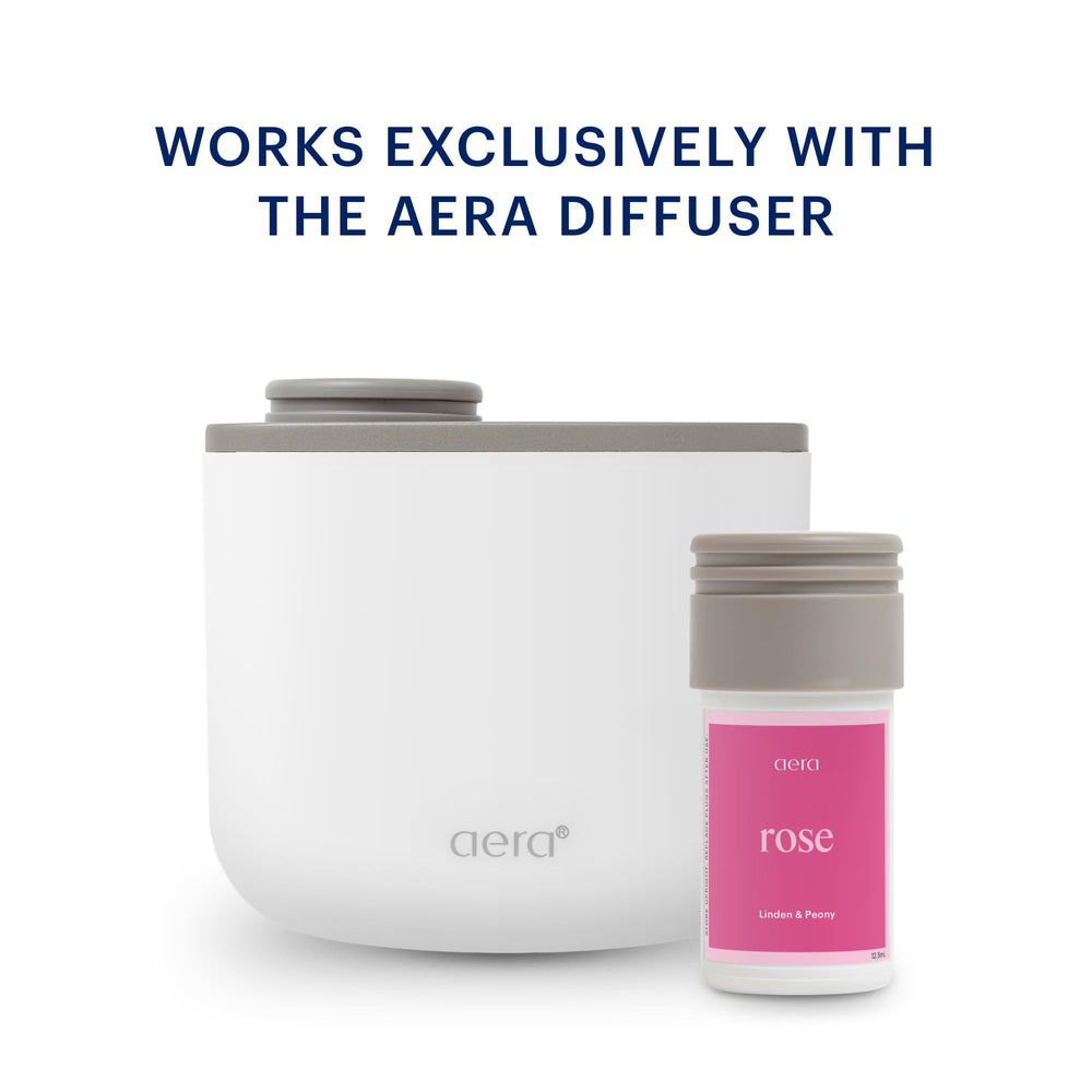 Aera Mini Rose emphasizes rose and peony floral notes for a refined atmosphere