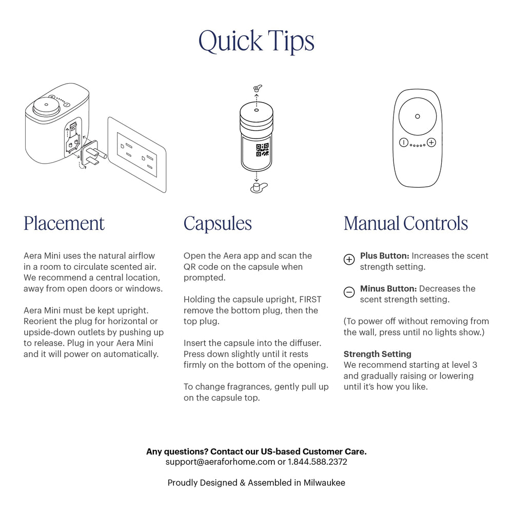 Refill cap and bottle design demonstrating mess-free, easy replacement.