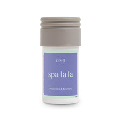Aera Mini Spa La La bottle with mint-rosemary delivers a refreshing mood-boosting aroma.