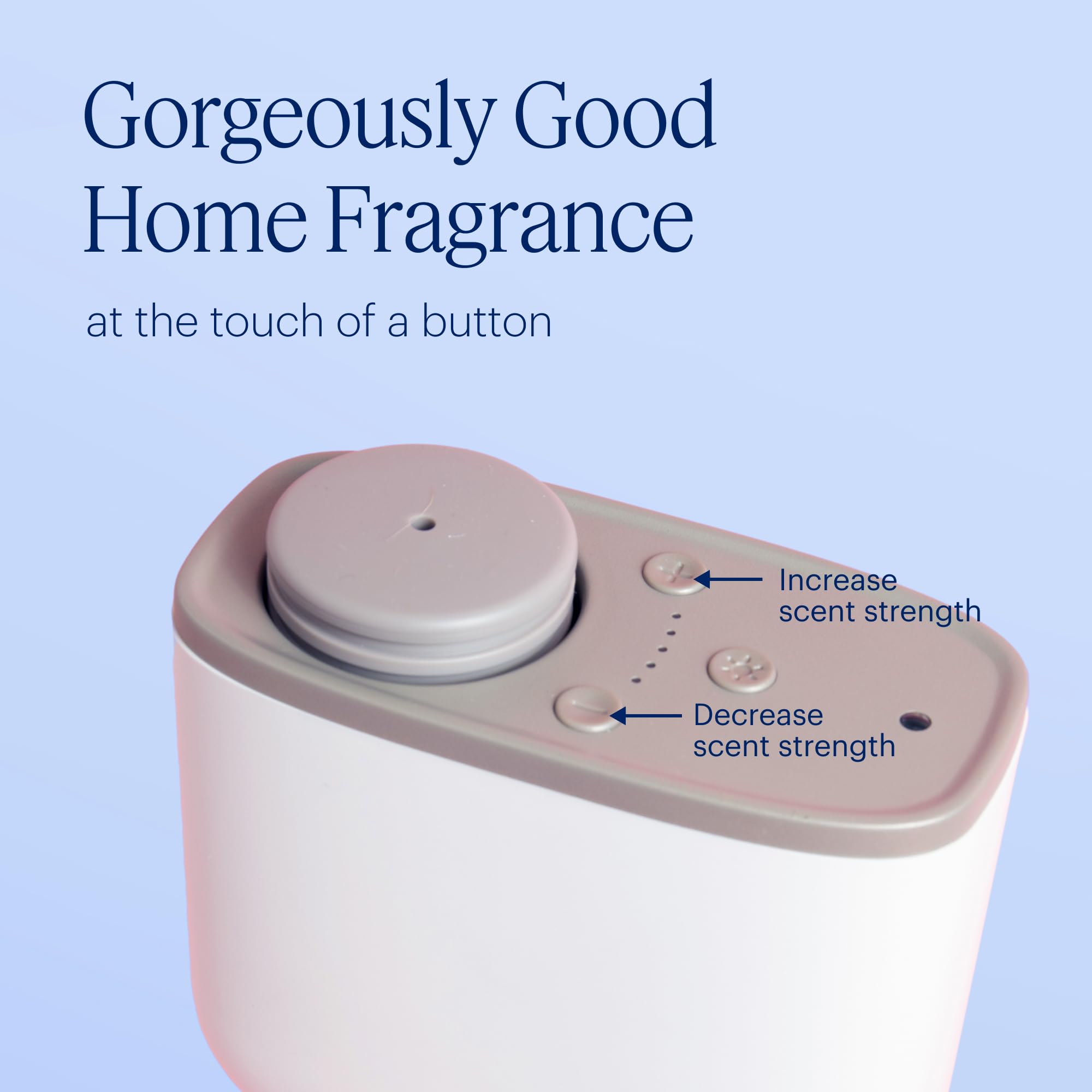 AERA Mini spa-like citrus and laundry notes enhance home ambience
