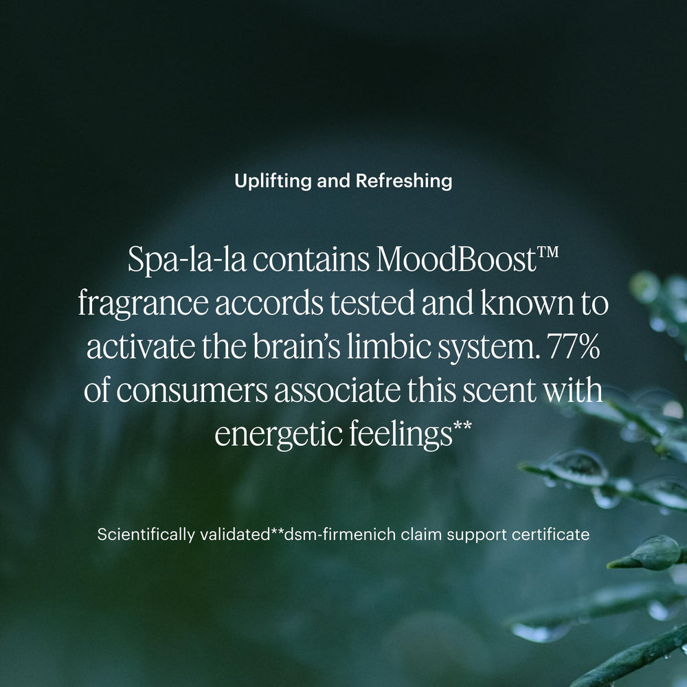 Aera Spa La La microdroplet compatibility scene with easy diffuser pairing