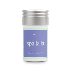 Aera Spa La La peppermint-rosemary refill bottle delivering a refreshing spa like aroma