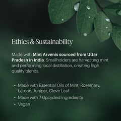 Aera Spa La La refill cap and label detail showcasing premium ingredients