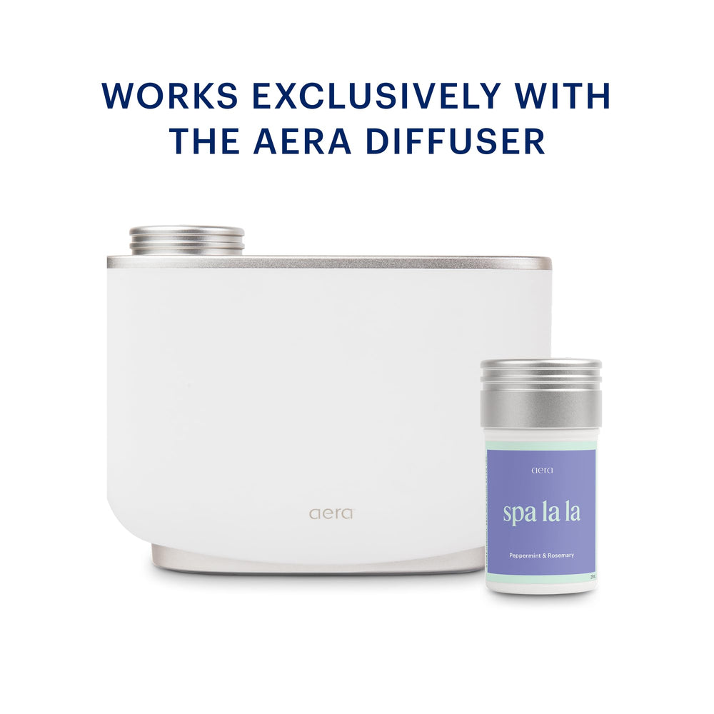 Aera Spa La La setup in a small to medium room with subtle diffusion