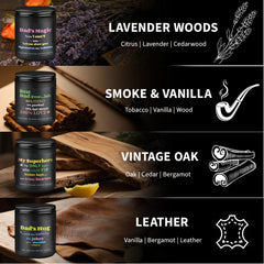 Aeraroma Smoke Vanilla 7oz candle adds warm, inviting ambiance to any room.