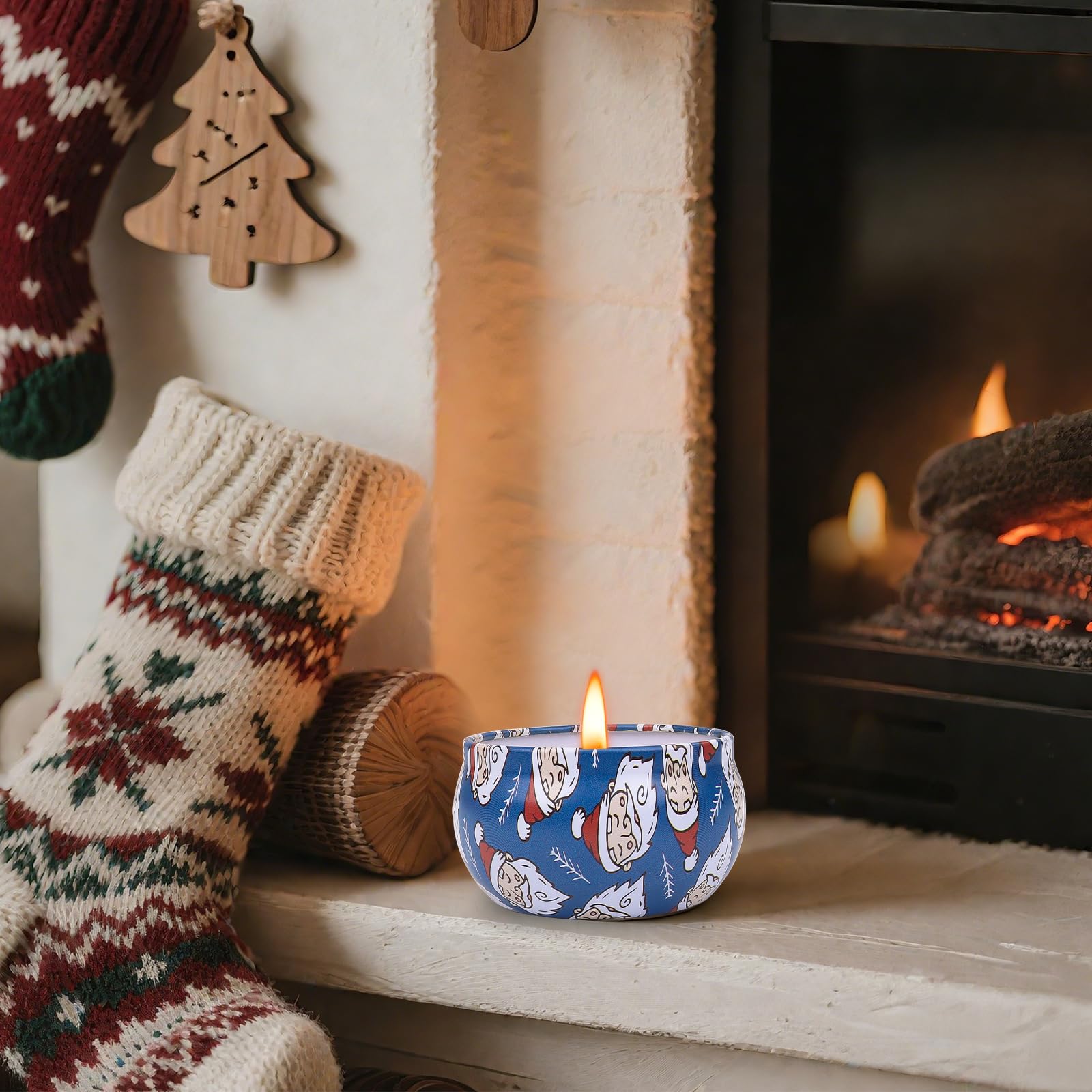 Aeraroma Vanilla scented candle for cozy sweetness