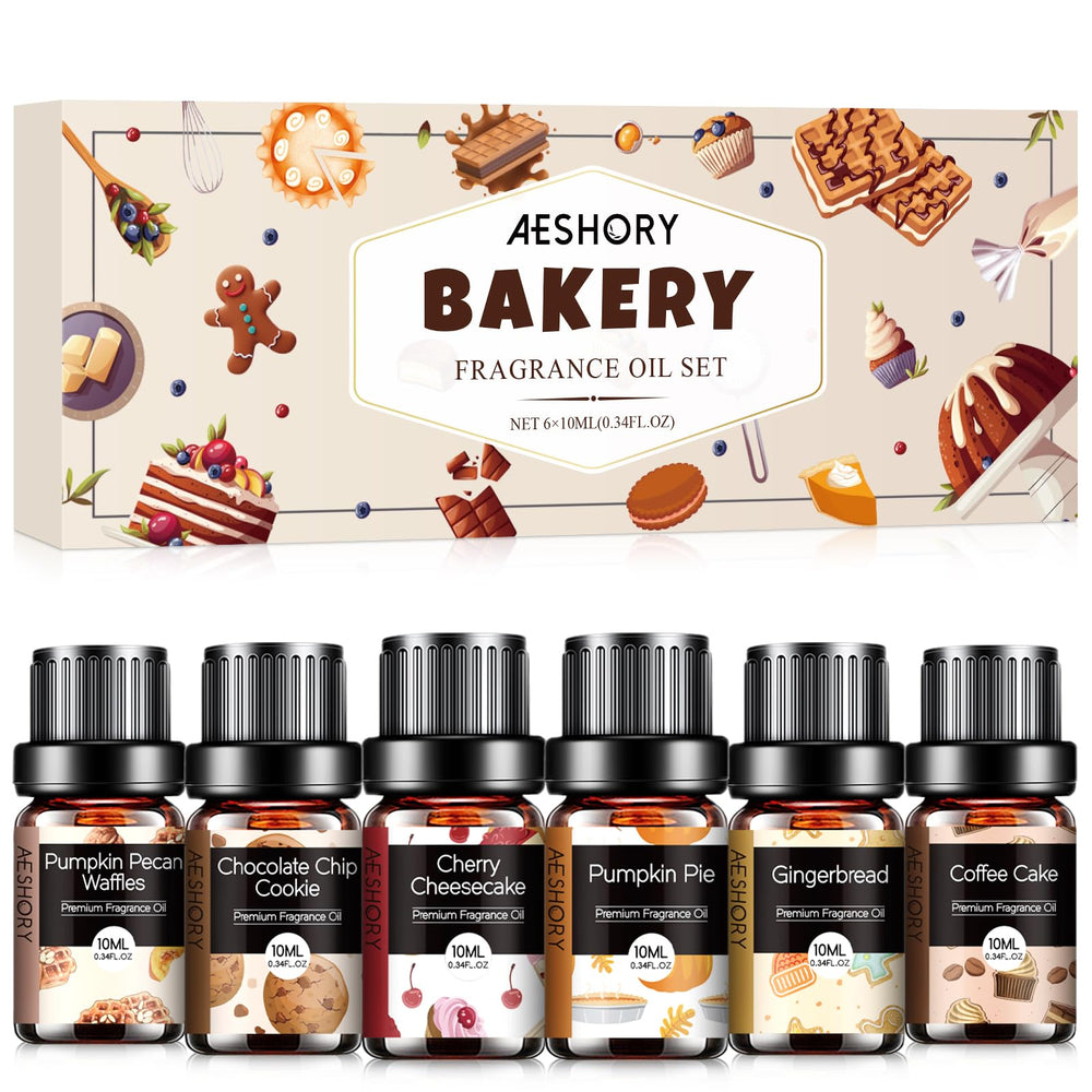 Aeshory Bakery Essential Oils Pumpkin Pie bottle for diffuser and home fragrance