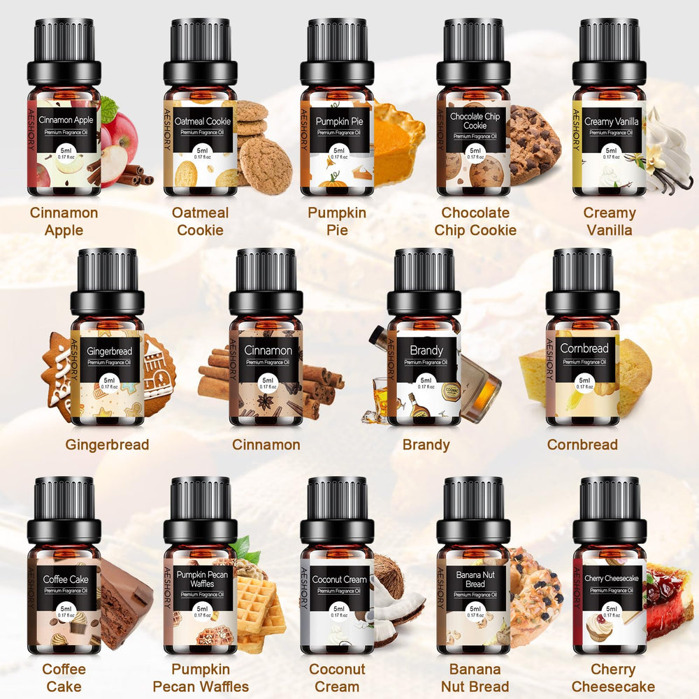 Aeshory Bakery Set Coffee Cake bottle ideal for diffusers and candles