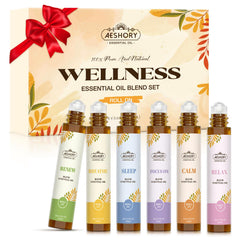 Aeshory Calm roll-on bottle ready for quick relaxation on the go.