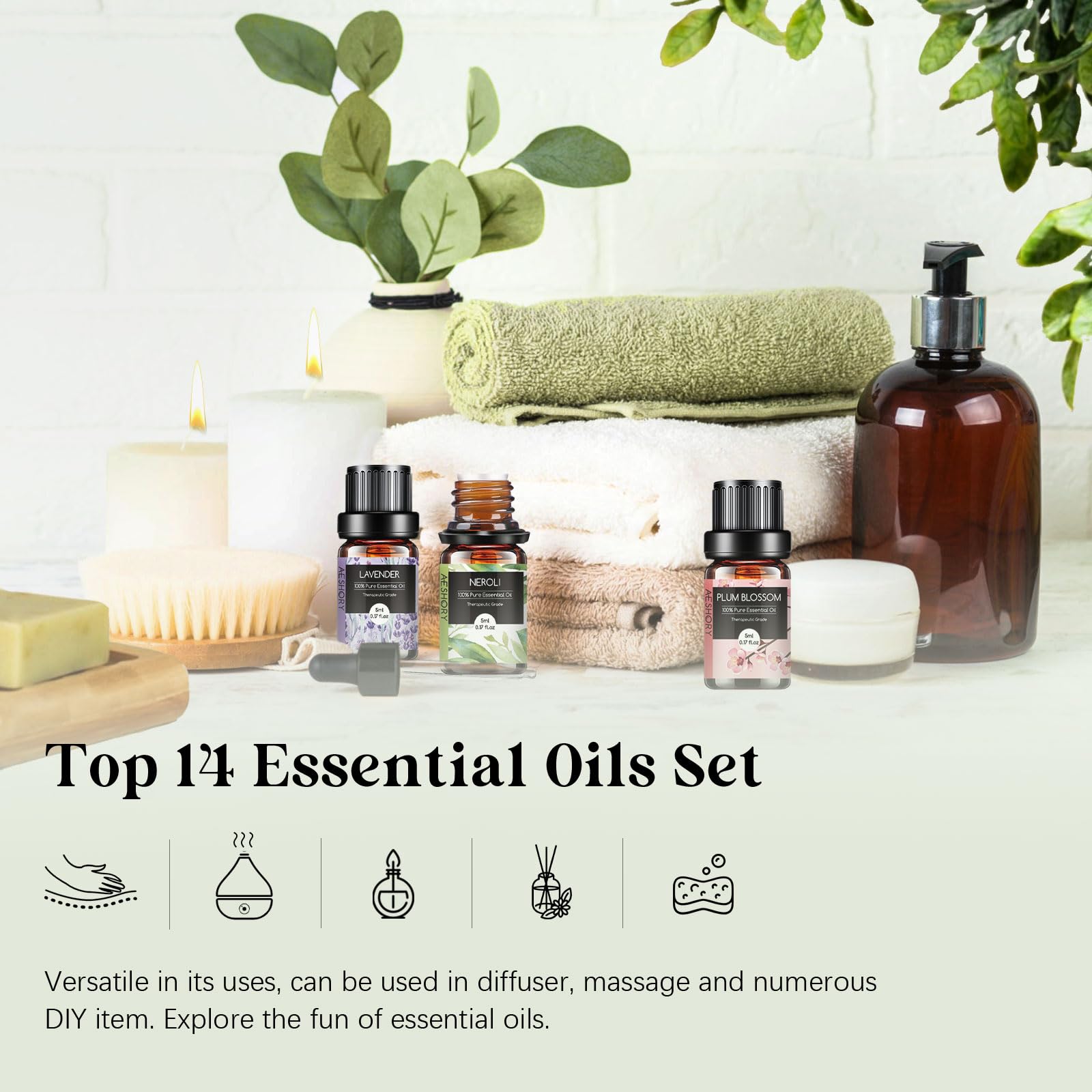 Aeshory Gardenia bottle offers lush scent for spa-like ambience