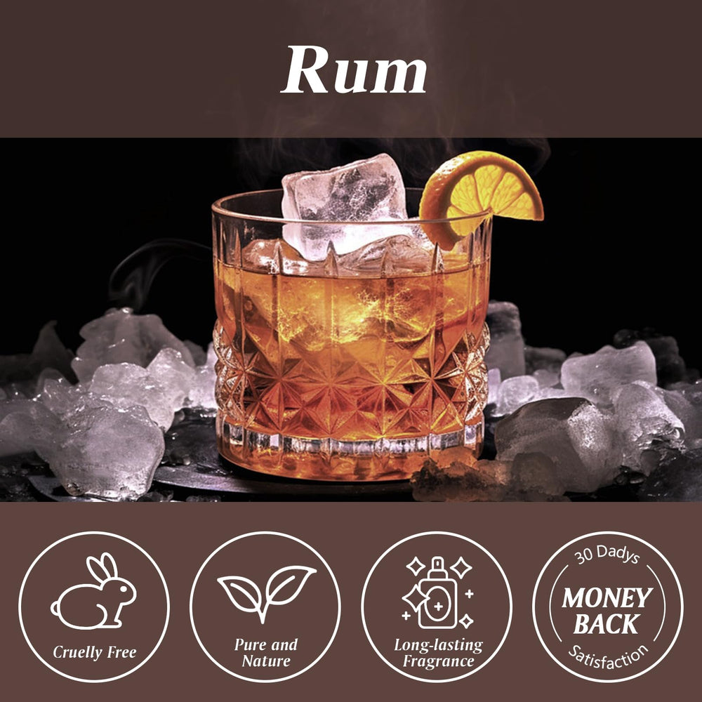 Aeshory Rum Fragrance Oil in diffuser-ready setup for home scent