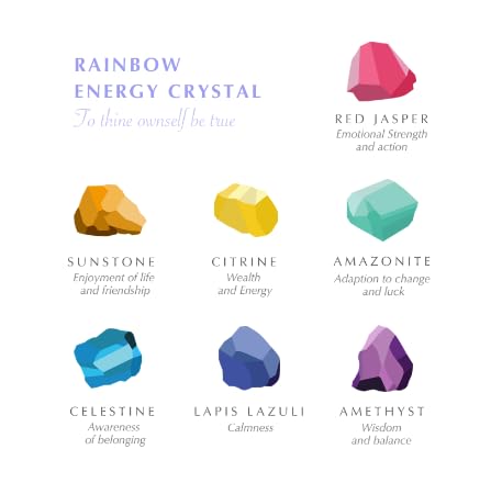 Vivid rainbow colors support relaxing visuals and mindful color therapy.