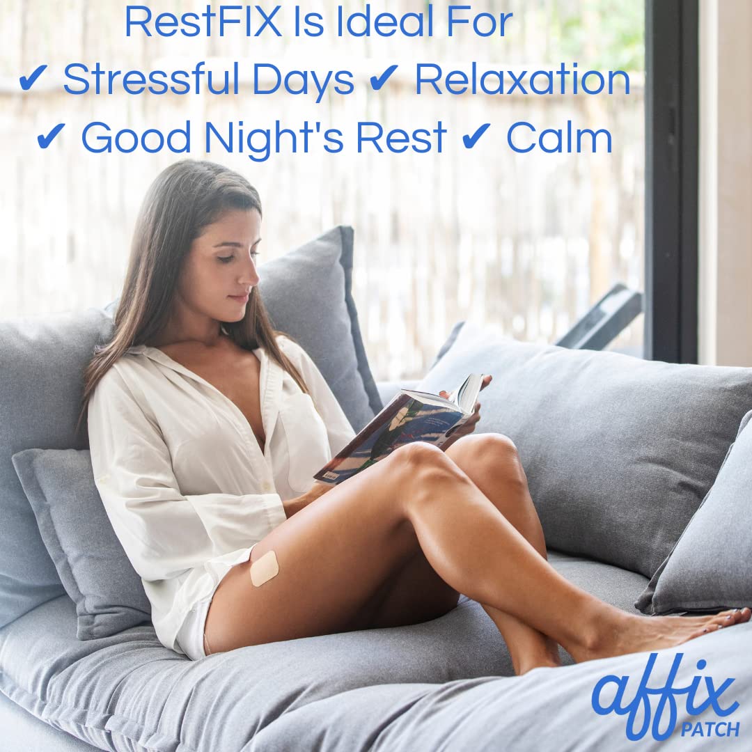 Affix RestFIX patch close-up showing discreet, low-profile design