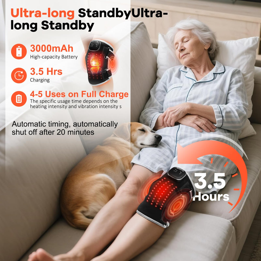 AFFLAT knee brace extendable strap fits elbows and shoulders for versatile use.