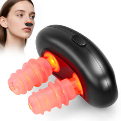 AFFLAT red light nasal therapy device front view for targeted nasal comfort