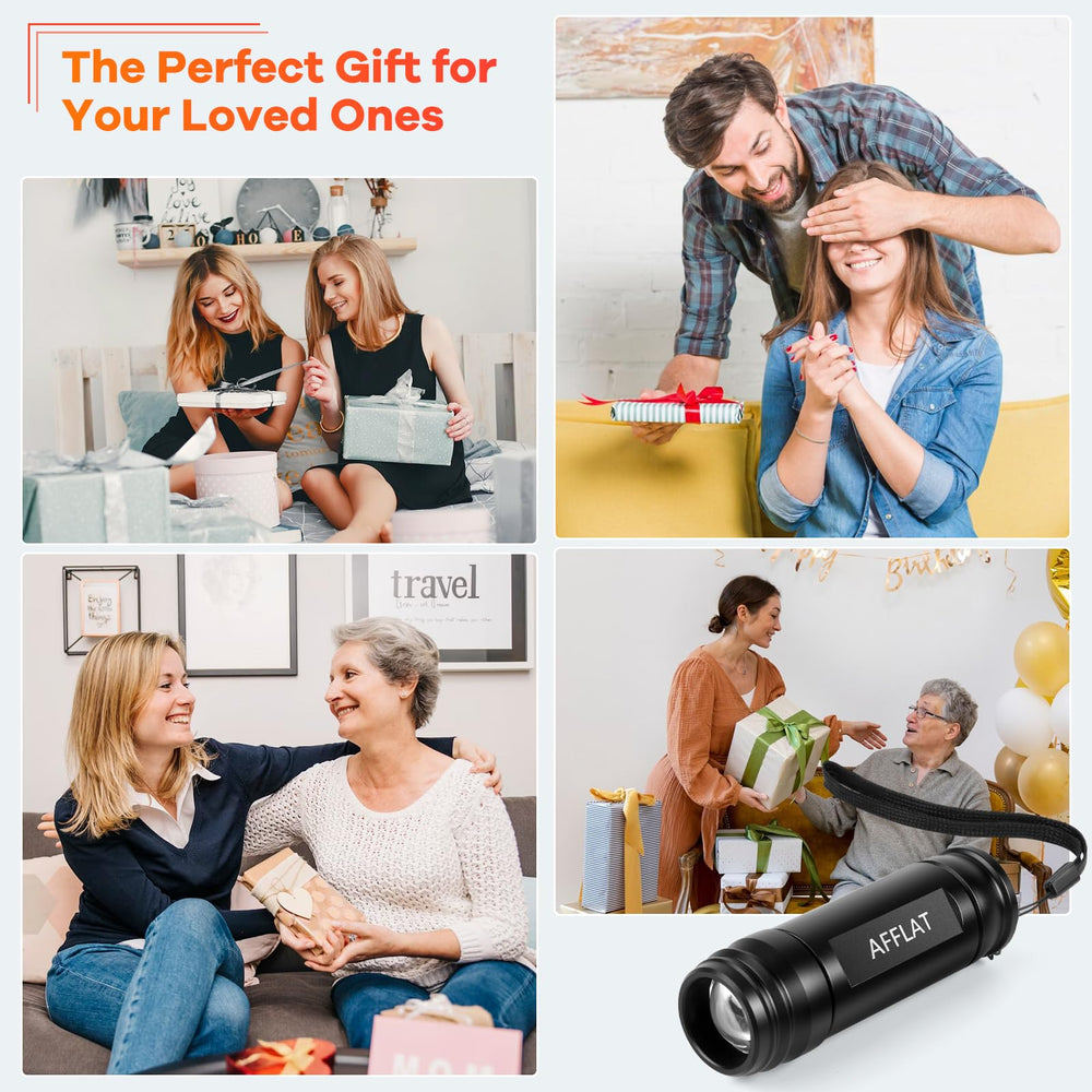 AFFLAT gift-ready wellness flashlight suitable for family and friends