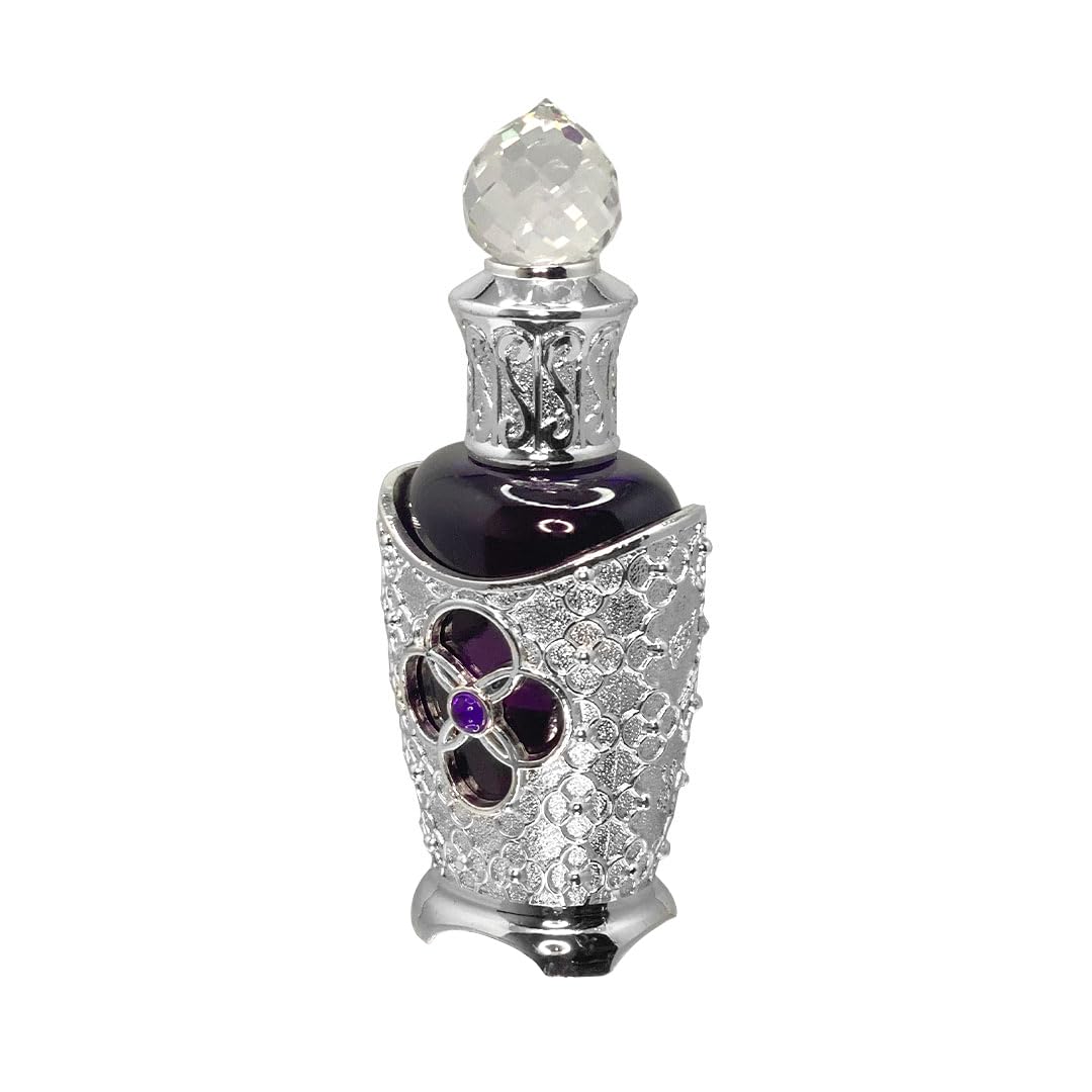 Afnan Lilia attar oil 25ml cap close-up for premium packaging