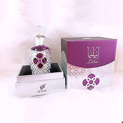 Afnan Lilia elegant packaging front view suitable for gifting