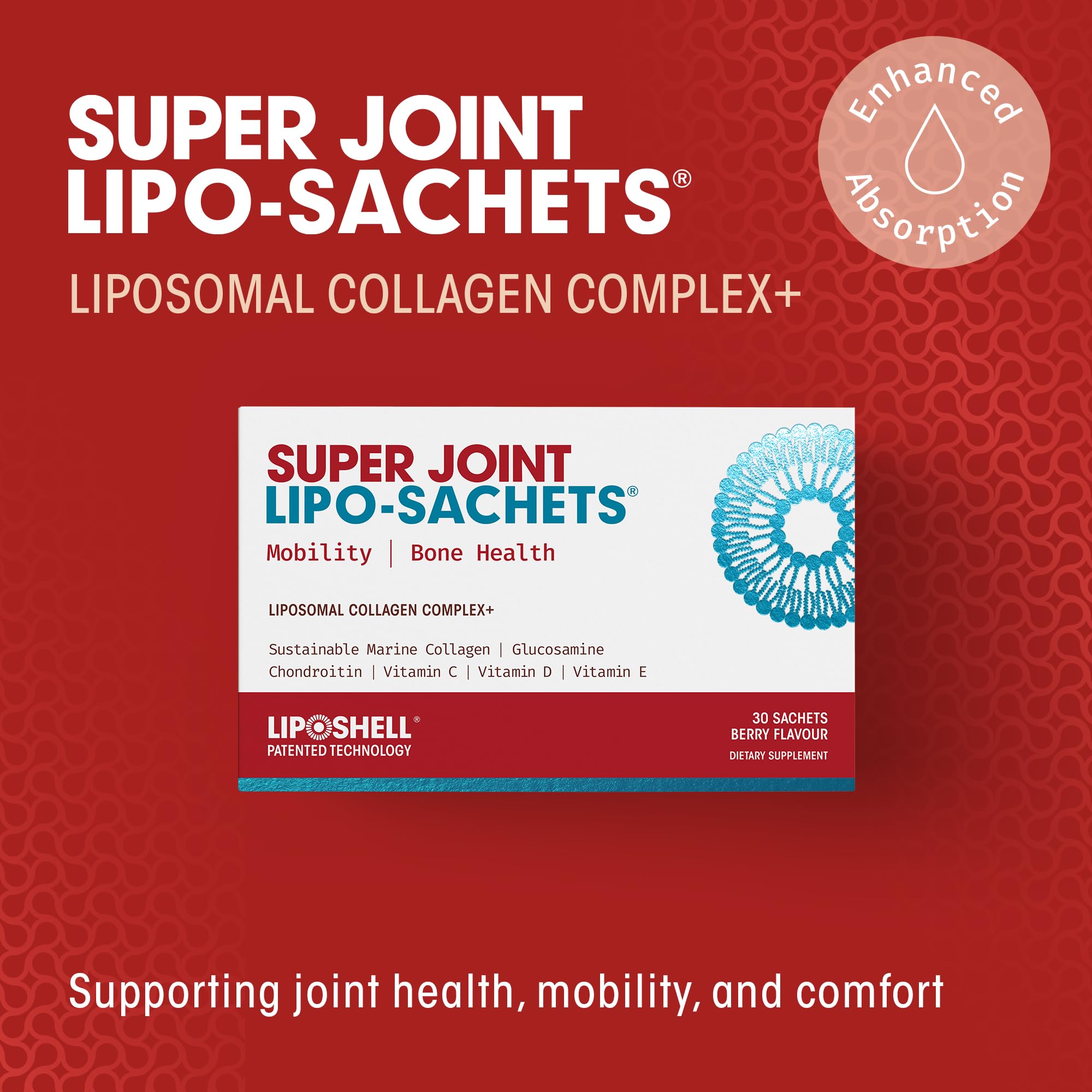 AFT Pharmaceuticals Super Joint Lipo-Sachets bottle and box ready for stocking.