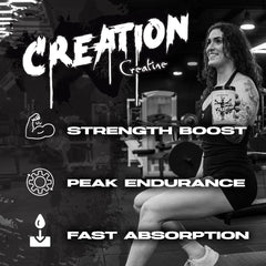AfterDark Creation Creatine Powder snow cone glass showcasing refreshing flavor during workouts