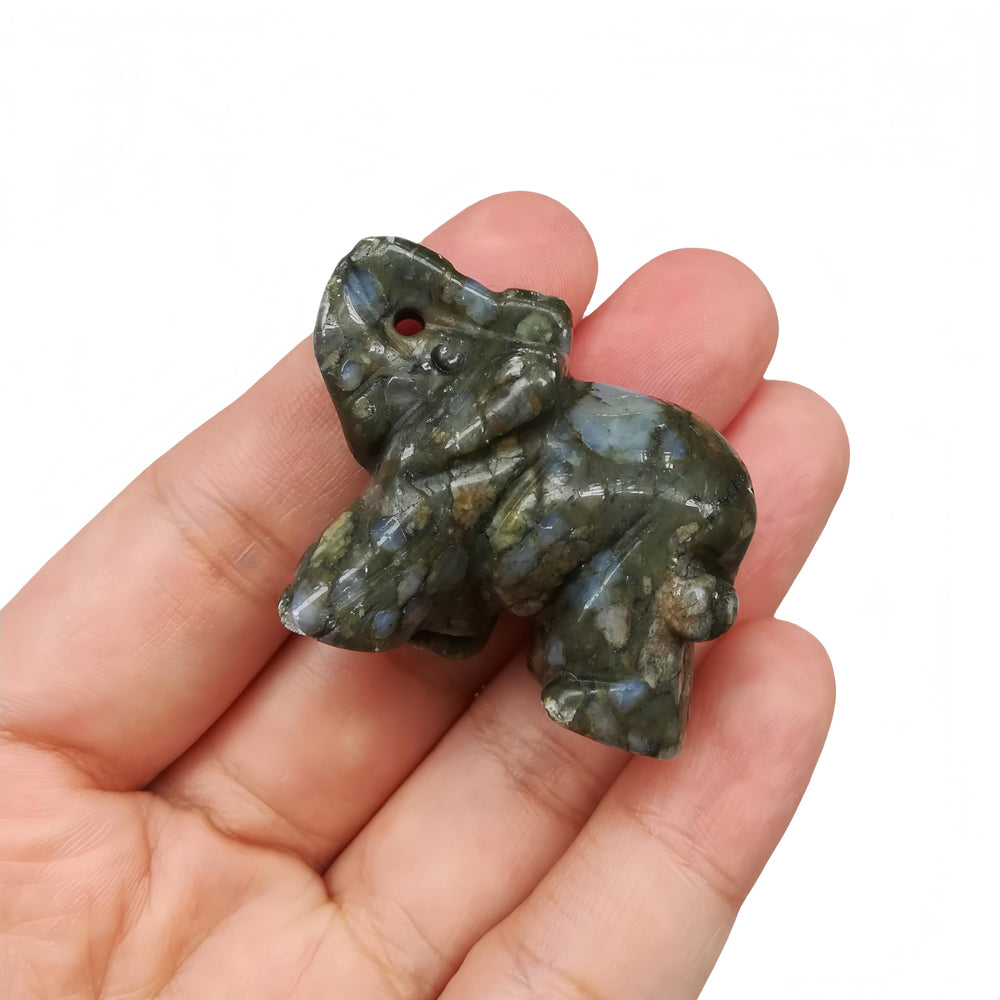Afucats elephant desk decor highlighting lucky symbol and mindful presence.
