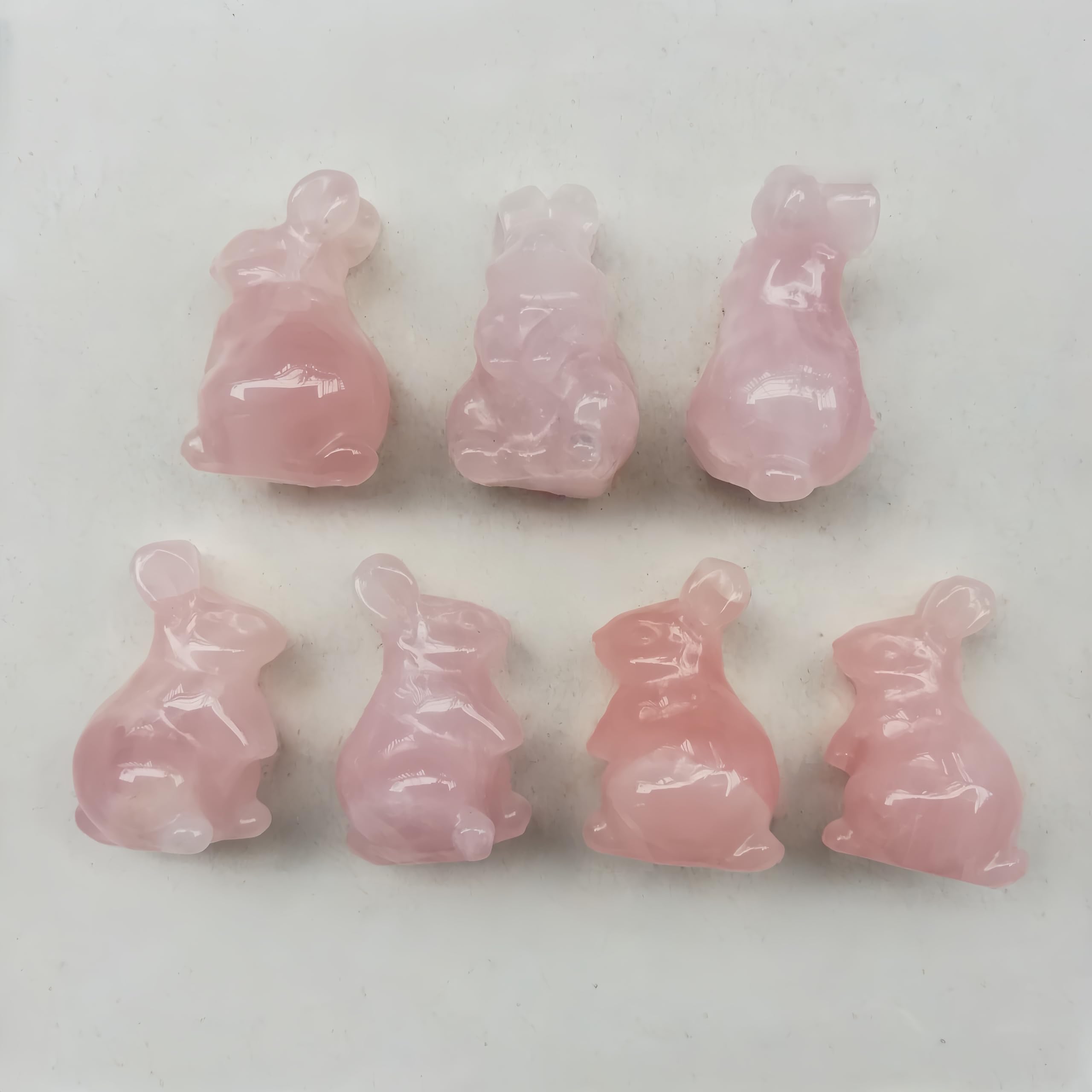 Afucats rabbit car dash decor adds crystal charm on travels