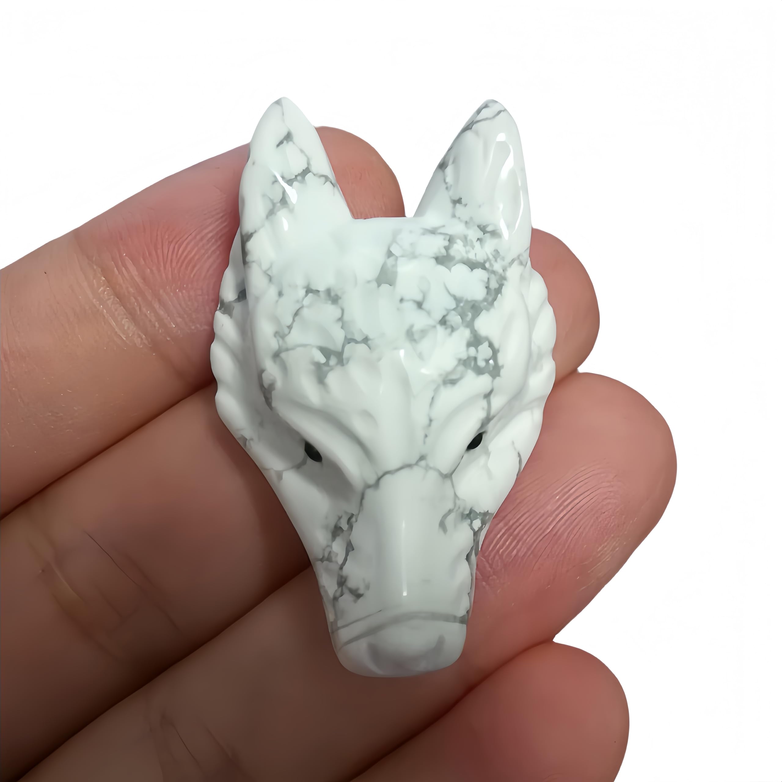 Afucats wolf head hand carved detail showcases Norse-inspired craftsmanship.