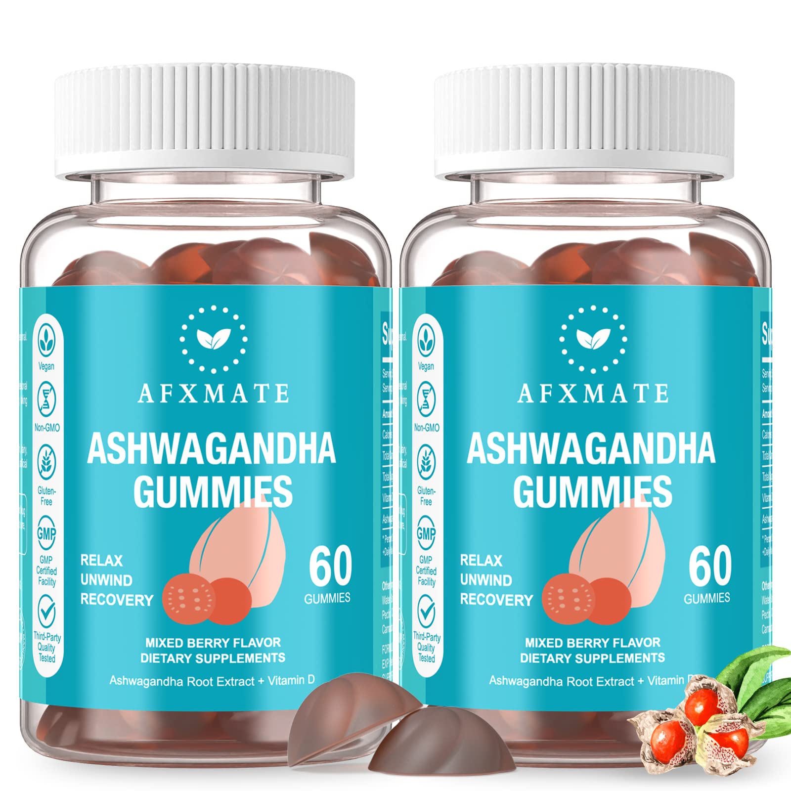 AFXMATE lab-tested gummies in GMP facility for quality