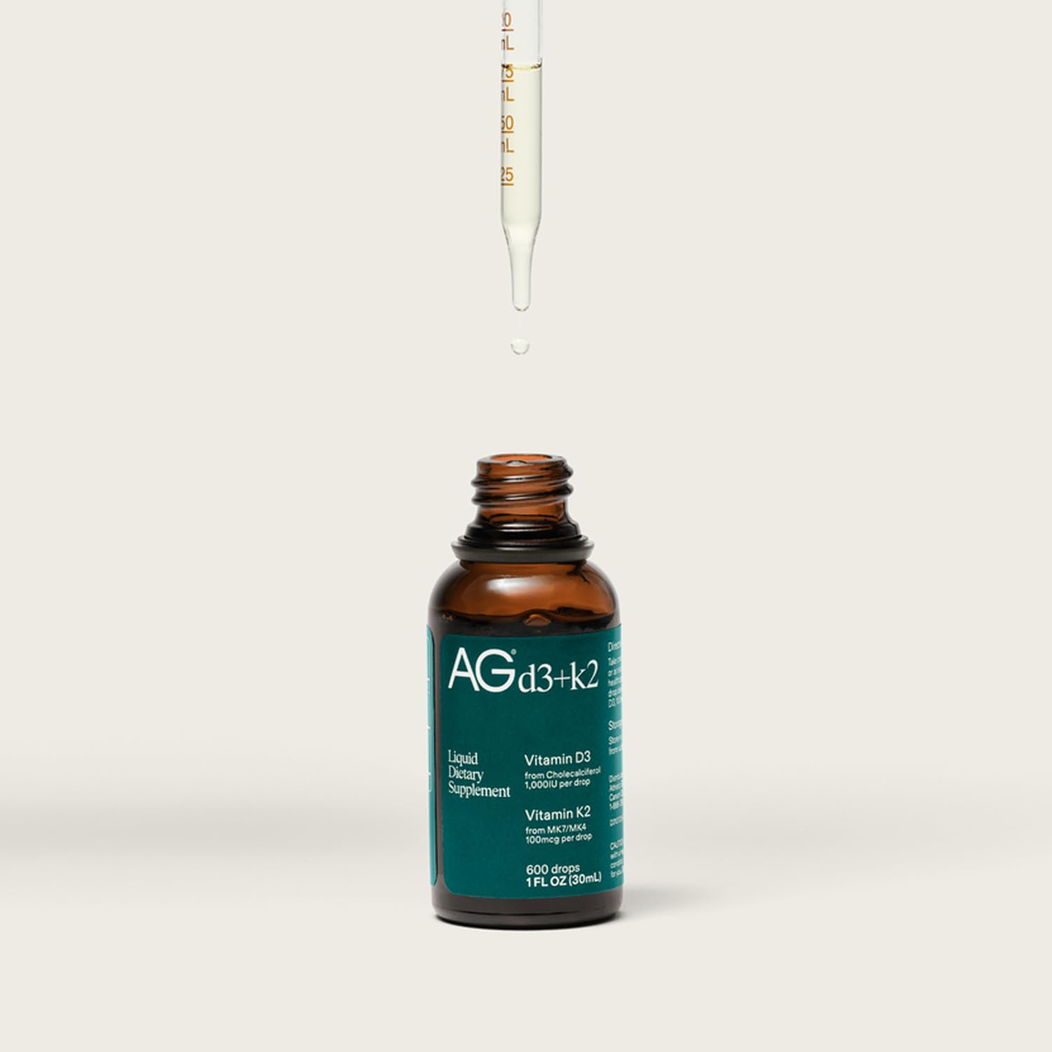 Label close-up confirms vegan, non-GMO and allergen-free formulation.