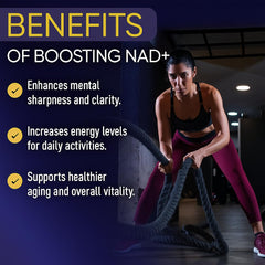 Ageless NAD+ capsules support everyday stamina and mental sharpness