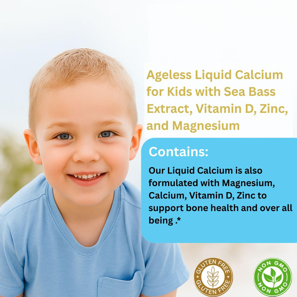 Ageless Kids natural flavors make it easy to take